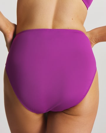 Pretty Secrets Ella Full Brief Knickers Purple