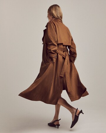 Anthology Suedette Trench Coat