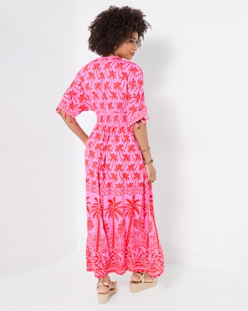 Joe Browns Perfect Palms Maxi Dress Petite