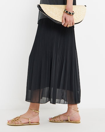 Cinder Tubular Woven Flat Sandals - Extra Wide Fit (EEE)