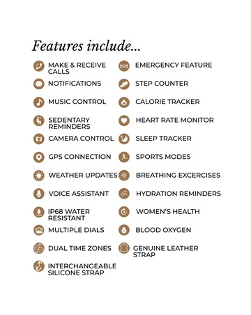 Radley Series 56 Dual Strap Smart Watch - Eucalptus Leather/Black Silicone