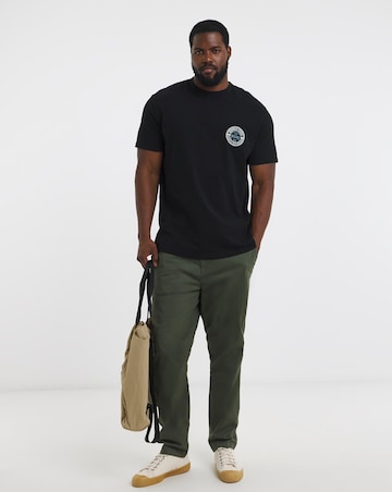 Jack & Jones York Logo T-Shirt - Black