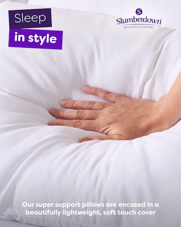 Slumberdown Super Support Anti Allergy 4 Pack Pillows