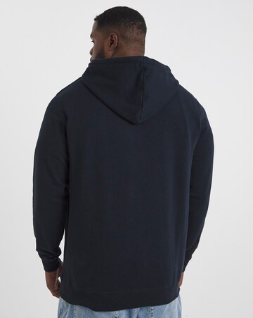 Jack & Jones Beau Logo Hoodie - Navy