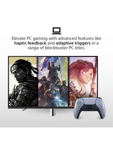PlayStation 5 Dualsense Controller - Sterling Silver