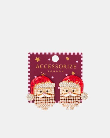 Accessorize Santa Claus Earrings