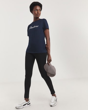 Skechers Metallic Logo Tee