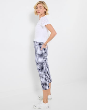 Joe Browns Penelope Gingham Capri Pants