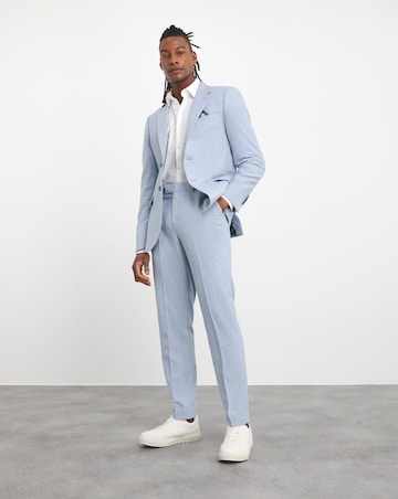 Wool Blend Suit Jacket