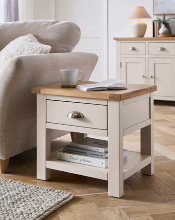 Sadie Ready Assembled Wooden Side Table