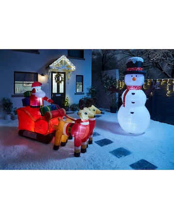 Inflatable Santas Sleigh - 2.4m