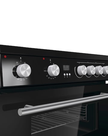 Hisense HDE3211BBUK Freestanding Electric Cooker - Black