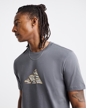 adidas Camo Logo T-Shirt