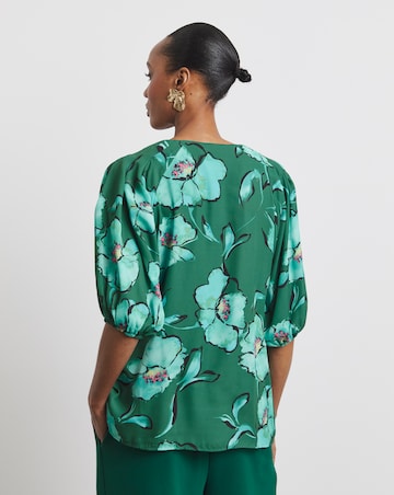 Joanna Hope Puff Sleeve Blouse