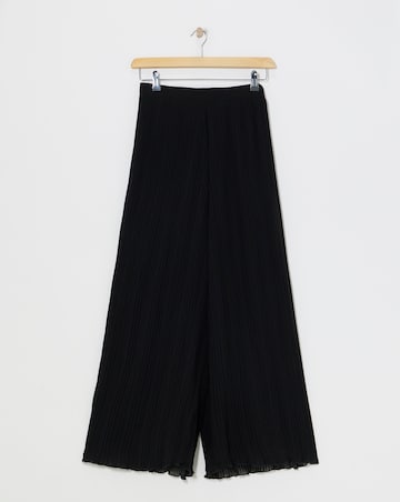 Joanna Hope Pleated Palazzo Chiffon Trouser