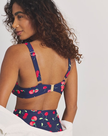 MAGISCULPT Cherry Print Underwired Bikini Top