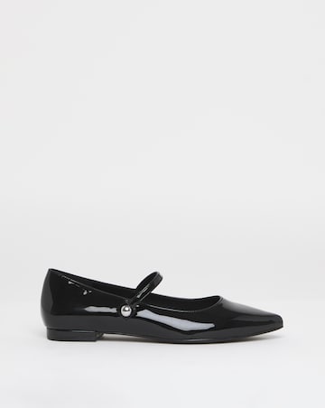 Clara Pointed Toe Mary Janes - Wide Fit (E)