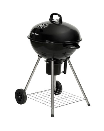 George Foreman Portable Kettle Charcoal BBQ