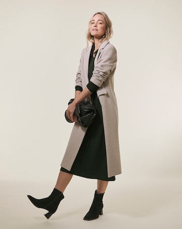 Marl Rib Midi Dress