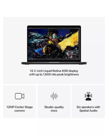 Apple MacBook Pro (M4, 2024) 14in 12-Core CPU 16-Core GPU 24GB 512GB - Silver