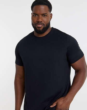 Premium 100% Mercerised T-Shirt- Black