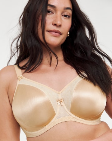 Goddess Yvette Moulded Full Cup Wired Bra Nude