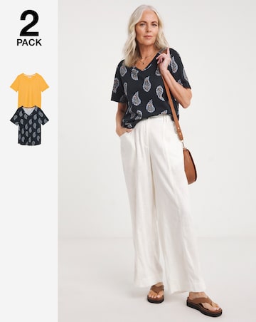 Julipa Pure Cotton 2 Pack Tee