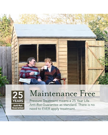 4LIFE Apex Shed 4x3 - Single Door - No Windows (Home Delivery)