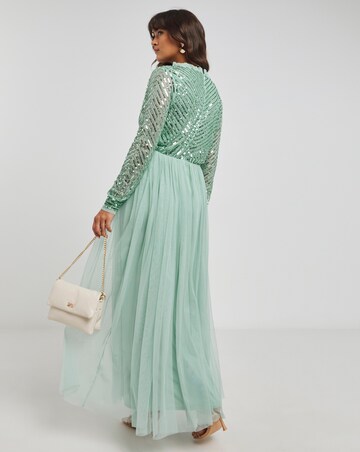 Maya Deluxe Lace Midi Dress