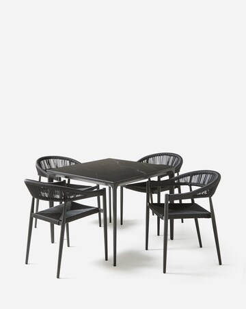 Sicily Sintered Stone 4 Seater Dining Set