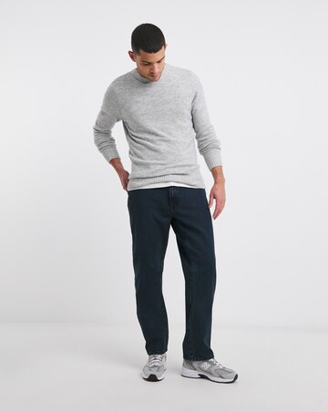 Wrangler Texas Straight Fit Coal Blue Stone Jean