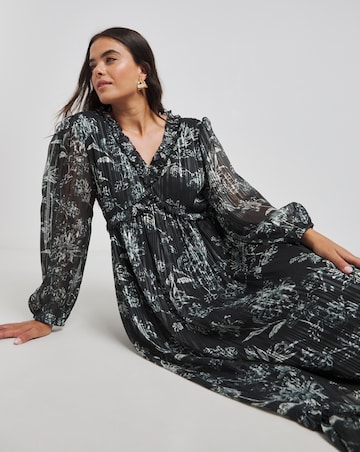 Lovedrobe Printed Smock Maxi Dress