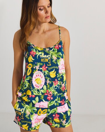 Figleaves Fruit Cami Pyjama Set
