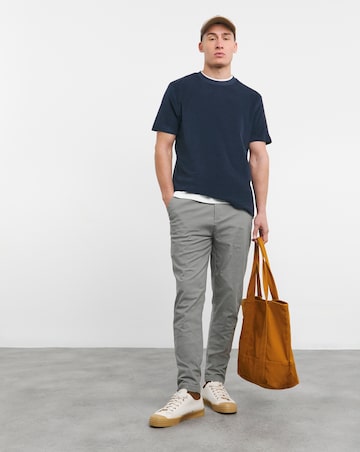 Towelling Crew Neck T-Shirt