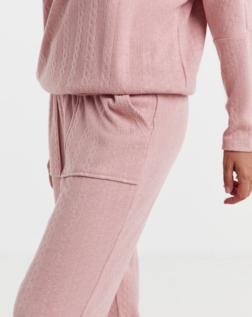 Pretty Secrets Cable Knit Lounge Set