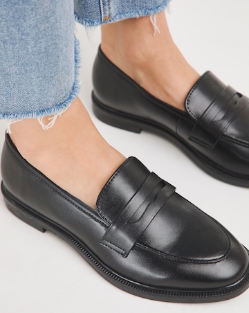 Melany Classic Penny Loafer - Wide Fit (E)