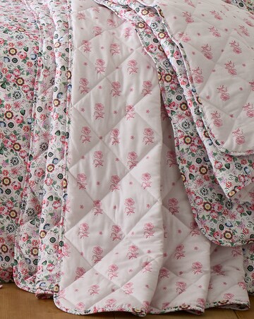 Cath Kidston Pearly Queen Ditsy 100% Cotton Bedspread