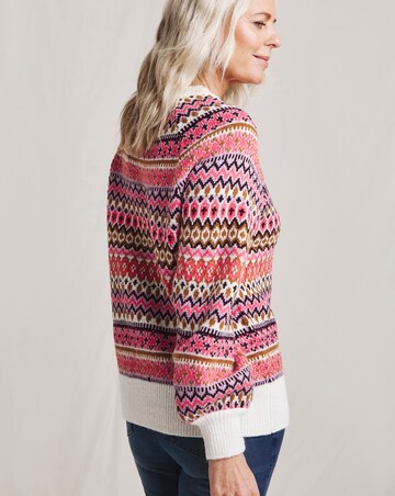Julipa Pink Fairisle Jumper