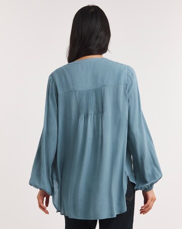 Julipa Pintuck Blouse