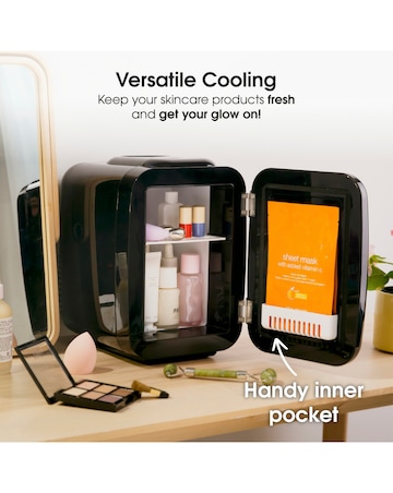 Abode Retro A4CLR201B Mini Cooler and Warmer - Black