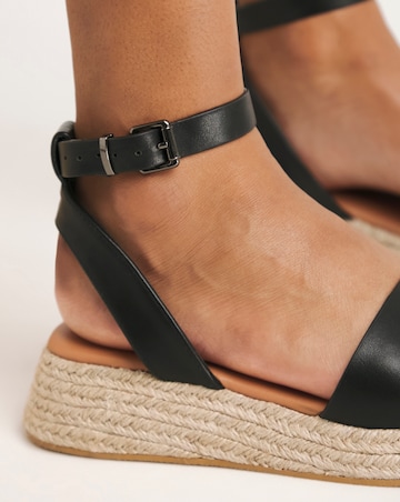 Orla Low Espadrille Wedge Sandals Extra Wide EEE Fit