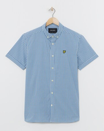 Lyle & Scott Short Sleeve Gingham Shirt