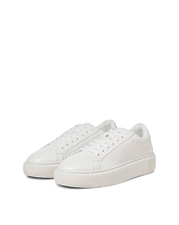 Jack & Jones Aspire Cupsole PU Trainer - White
