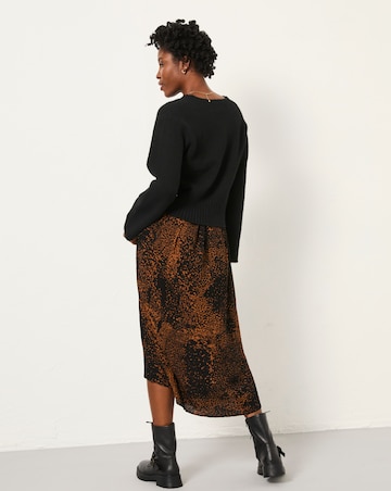 Fatface Aileen Animal 2 In 1 Dress