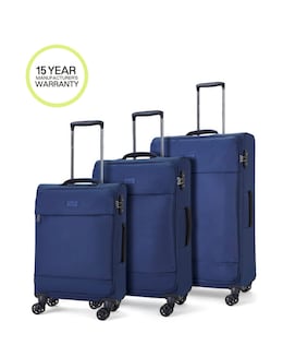 Rock Paris 3pc Suitcase Set
