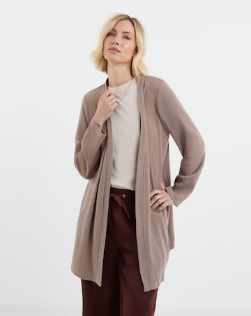 Soft Touch Ribbed Cardigan