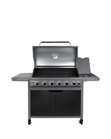 George Foreman 6+1 Burner Gas BBQ with Side Burner