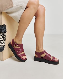 Dublin Chunky Fisherman Sandals - Wide Fit (E)