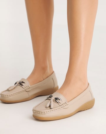 Samara Leather Loafers Extra Wide EEE Fit
