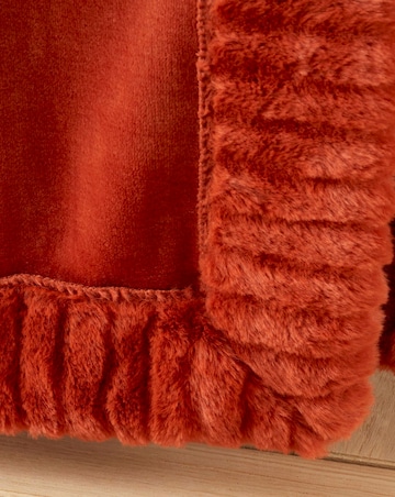 Catherine Lansfield Velvet Faux Fur Cosy Throw